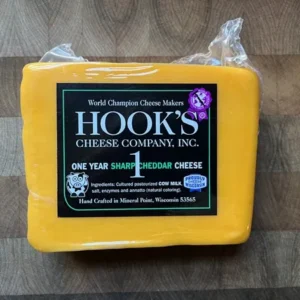 Hooks - 1 Yr Sharp Cheddar, 1#